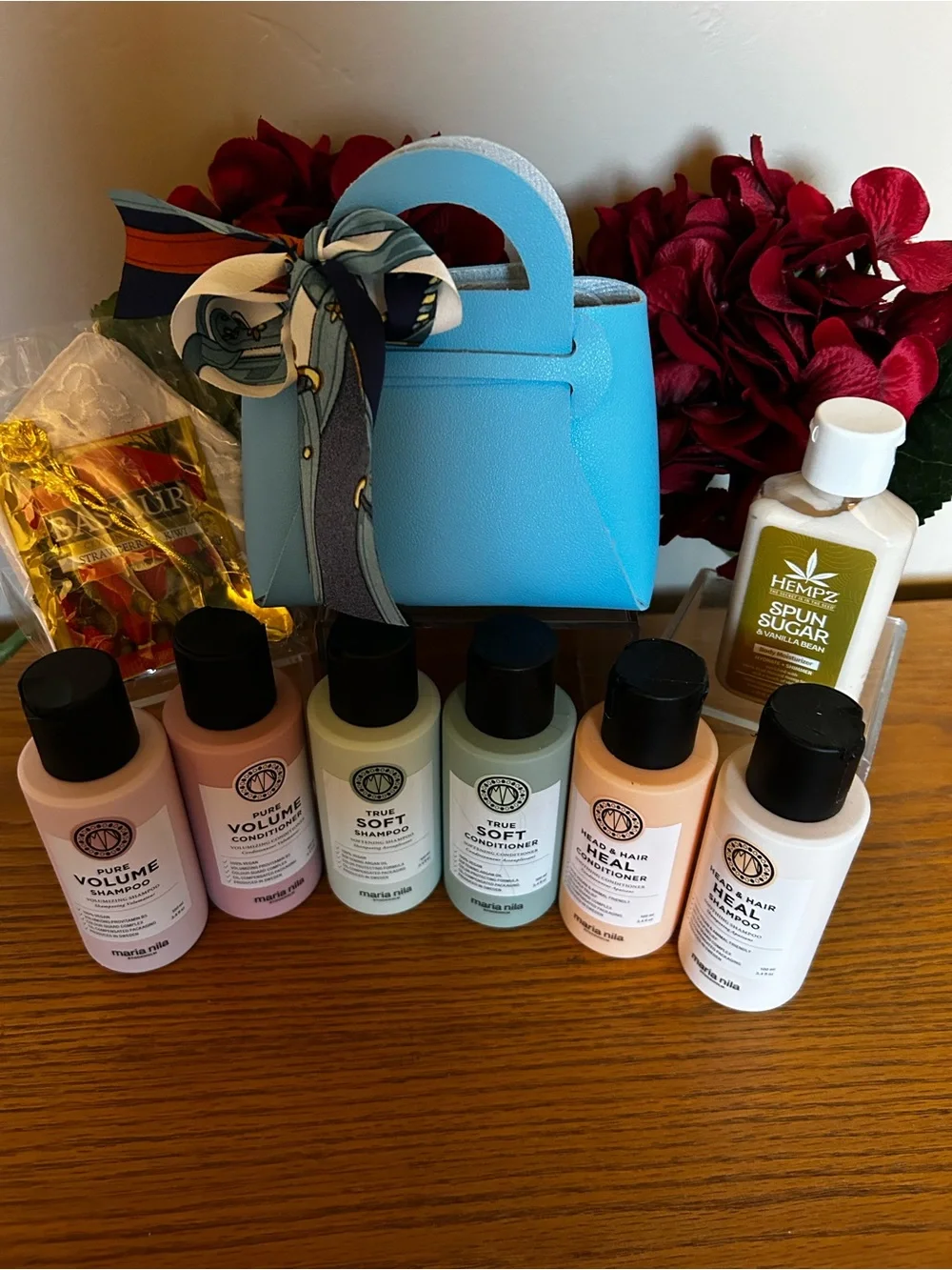 Assorted Travel Size Bath & Body Set - Blue